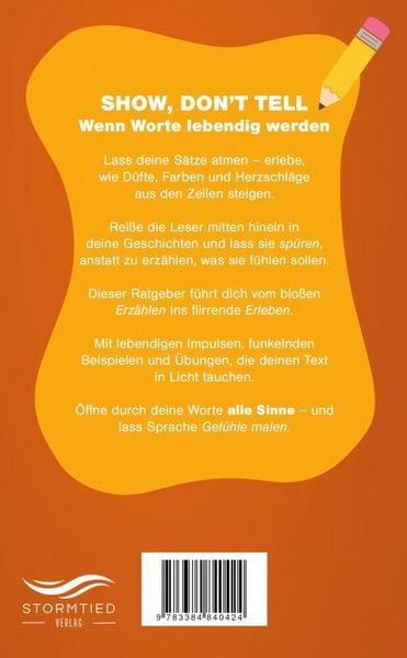 Produktbild: Show, don't tell: Lebendige Worte