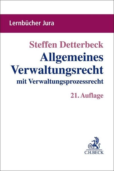 Allgemeines Verwaltungsrecht Von Steffen Detterbeck - Buch | Thalia