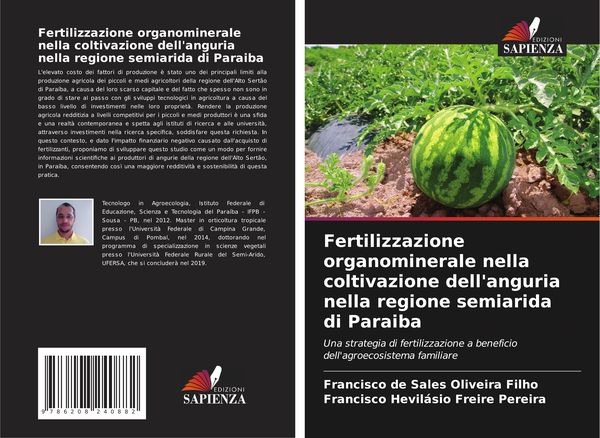 Produktbild: Fertilizzazione organominerale nella coltivazione dell'anguria nella regione semiarida di Paraiba