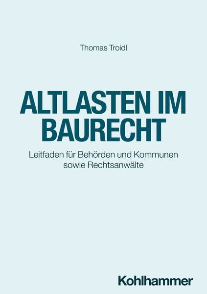 Produktbild: Altlasten im Baurecht