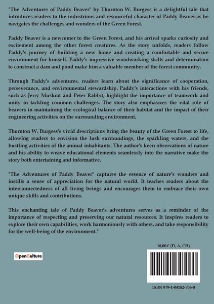 Produktbild: The Adventures of Paddy Beaver