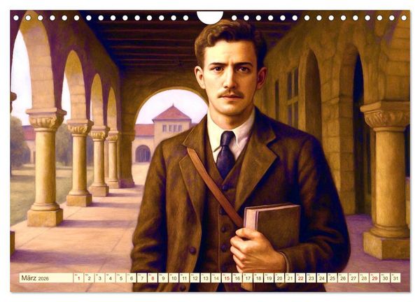 Produktbild: John Steinbeck (Wandkalender 2026 DIN A4 quer), CALVENDO Monatskalender