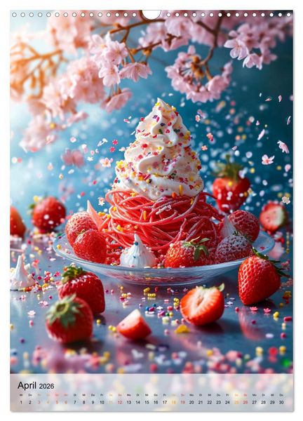 Produktbild: Eis - Raffinessen f&uuml;r Gourmets (Wandkalender 2026 DIN A3 hoch), CALVENDO Monatskalender