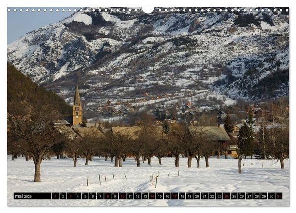 Produktbild: Neige sur les Hautes Alpes (Calendrier mural 2026 DIN A3 vertical), CALVENDO calendrier mensuel