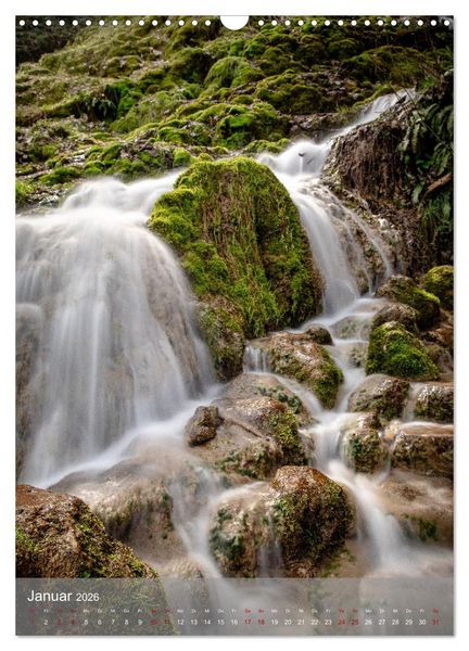 Produktbild: Bad Urach Wasserf&auml;lle (Wandkalender 2026 DIN A3 hoch), CALVENDO Monatskalender