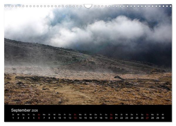 Produktbild: Majest&auml;tische Bergwelten - Der Everest Trek (Wandkalender 2026 DIN A3 quer), CALVENDO Monatskalender