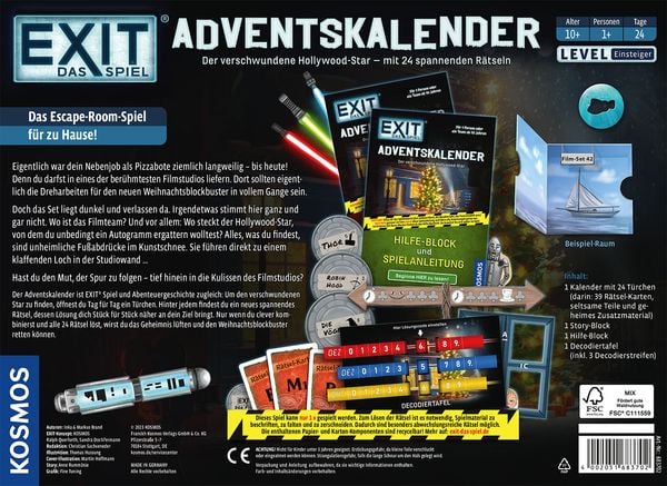 Produktbild: EXIT&reg; - Das Spiel Adventskalender