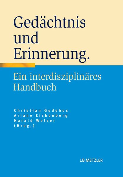 Produktbild: Ged&auml;chtnis und Erinnerung