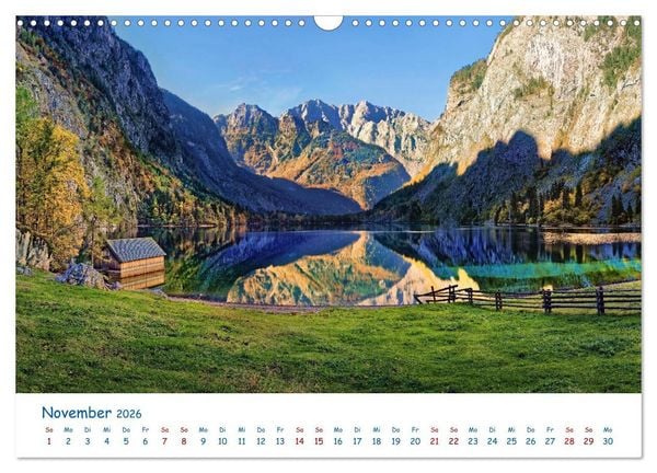 Produktbild: Der K&ouml;nigssee Perle unter dem Watzmann (Wandkalender 2026 DIN A3 quer), CALVENDO Monatskalender