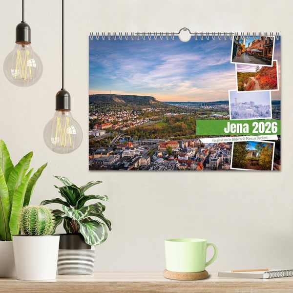 Produktbild: Jena - Faszination in Bildern (Wandkalender 2026 DIN A4 quer), CALVENDO Monatskalender