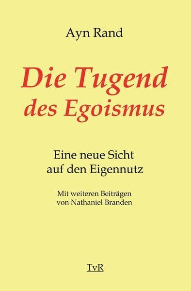 Produktbild: Die Tugend des Egoismus