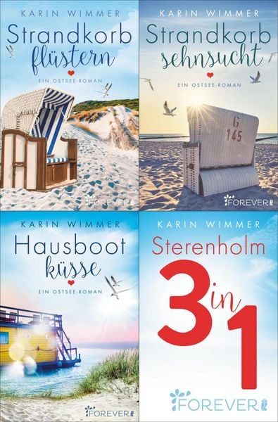 Produktbild: Strandkorbfl&uuml;stern // Strandkorbsehnsucht // Hausbootk&uuml;sse