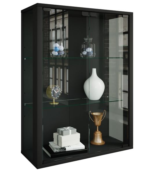 Produktbild: Wandvitrine H&auml;ngevitrine Glasvitrine Glas Udina M