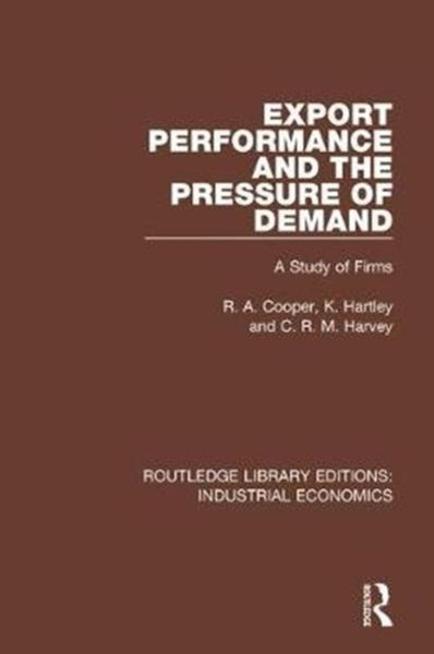 Produktbild: Export Performance and the Pressure of Demand