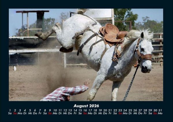 Produktbild: Die Welt der Pferde 2026 Fotokalender DIN A4