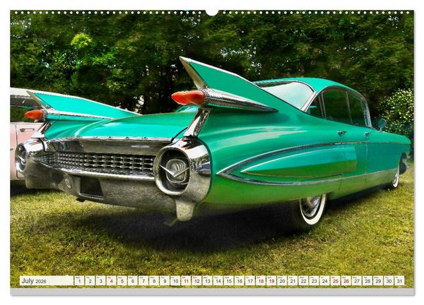 Produktbild: American Classic Cars - Photo collection (Wall Calendar 2026 DIN A2 landscape), CALVENDO 12 Month Wall Calendar