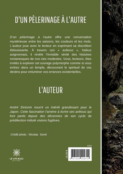 Produktbild: Andr&eacute; Simonin: D'un p&egrave;lerinage &agrave; l'autre