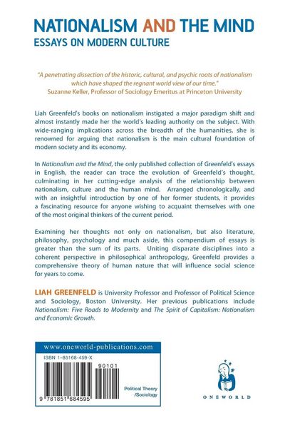 Produktbild: Nationalism and the Mind
