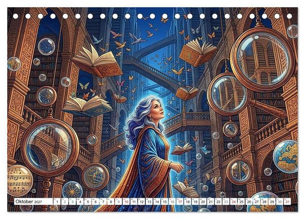 Produktbild: Was das Leben f&uuml;hlt (Tischkalender 2027 DIN A5 quer), CALVENDO Monatskalender