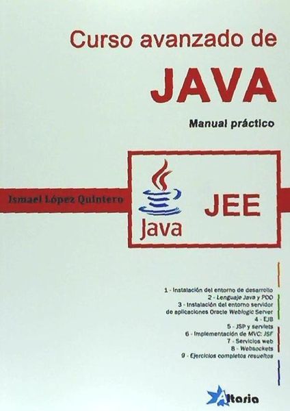 Produktbild: Curso avanzado de Java JEE : manual pr&aacute;ctico