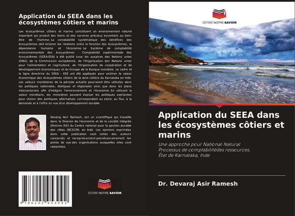 Produktbild: Application du SEEA dans les &eacute;cosyst&egrave;mes c&ocirc;tiers et marins