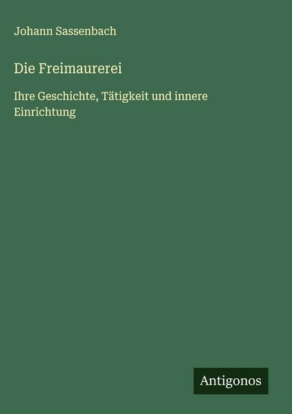 Produktbild: Die Freimaurerei
