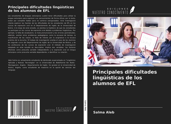 Produktbild: Principales dificultades ling&uuml;&iacute;sticas de los alumnos de EFL