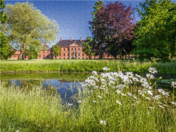 Produktbild: CALVENDO Puzzle Park von Schlo&szlig; Bothmer (Mecklenburg-Vorpommern) 1000 Teile Lege-Gr&ouml;&szlig;e 64 x 48 cm Foto-Puzzle Bild von Christian M&uuml;ringer