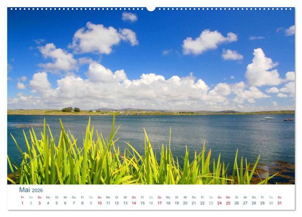 Produktbild: Irland 2026. Impressionen zwischen gr&uuml;nen H&uuml;geln und blauen K&uuml;sten (Wandkalender 2026 DIN A2 quer), CALVENDO Monatskalender