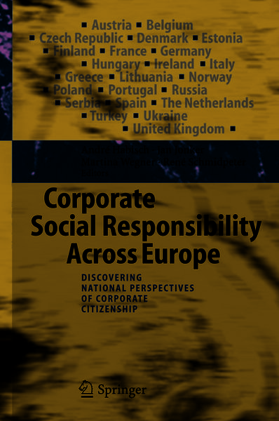 Produktbild: Corporate Social Responsibility Across Europe