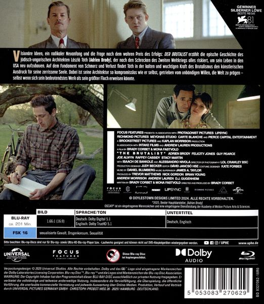 Der Brutalist als Blu-ray kaufen