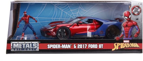 Jada Toys - Marvel Spider-Man 2017 Ford GT 1:24