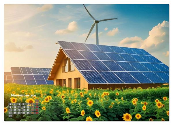 Produktbild: Energien der Prospektive (hochwertiger Premium Wandkalender 2026 DIN A2 quer), Kunstdruck in Hochglanz