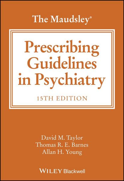 Produktbild: The Maudsley Prescribing Guidelines in Psychiatry