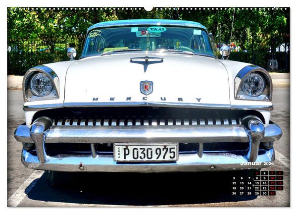 Produktbild: MERCURY '55 (Wandkalender 2026 DIN A2 quer), CALVENDO Monatskalender