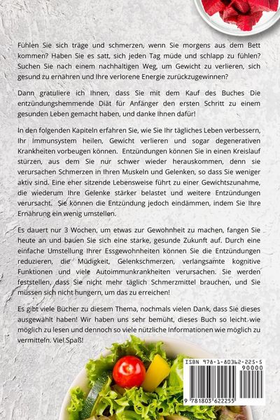 Produktbild: Entz&uuml;ndungshemmende Ern&auml;hrung f&uuml;r Einsteiger