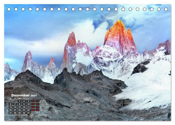 Produktbild: Patagonien NationalParks (Tischkalender 2027 DIN A5 quer), CALVENDO Monatskalender