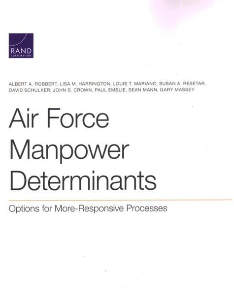 Produktbild: Air Force Manpower Determinants