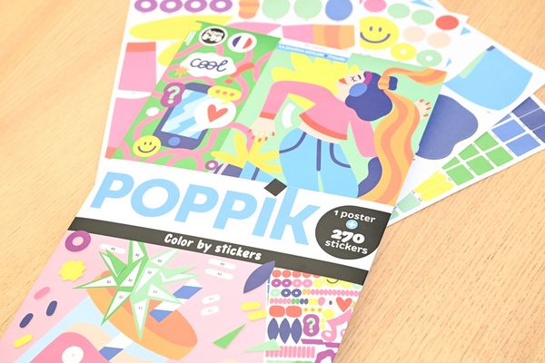 Produktbild: Mosaikposter Be Happy