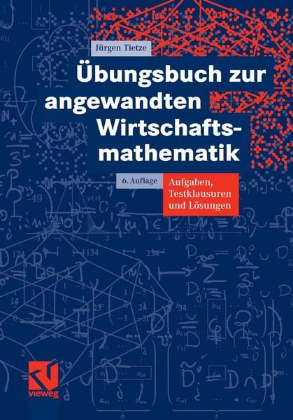 Produktbild: &Uuml;bungsbuch zur angewandten Wirtschaftsmathematik