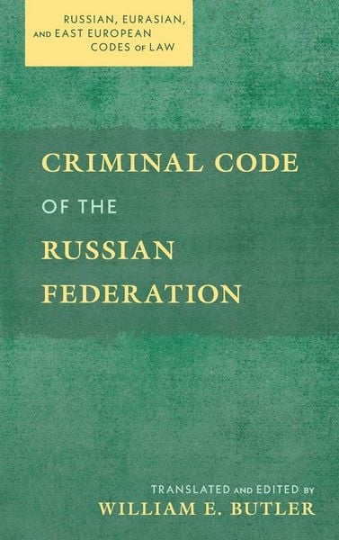 Produktbild: Criminal Code of the Russian Federation