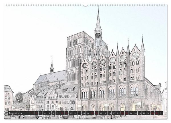 Produktbild: MAL-TOUR Deutschland (Wandkalender 2026 DIN A2 quer), CALVENDO Monatskalender