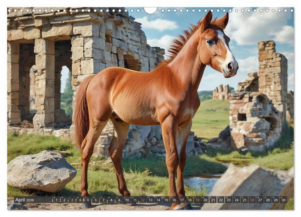 Produktbild: Sch&ouml;ne wilde Mustangs (Wandkalender 2026 DIN A3 quer), CALVENDO Monatskalender