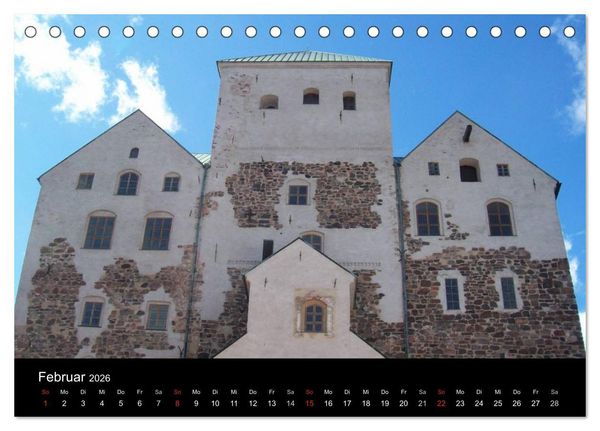 Produktbild: Wundersch&ouml;nes Finnland (Tischkalender 2026 DIN A5 quer), CALVENDO Monatskalender