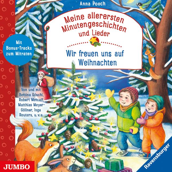 Produktbild: Meine allerersten Minutengeschichten und Lieder: Wir freuen uns auf Weihnachten