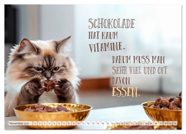 Produktbild: FLAUSCHFIGUR DELUXE Jeden Monat ein H&auml;ppchen Humor (Wandkalender 2026 DIN A2 quer), CALVENDO Monatskalender