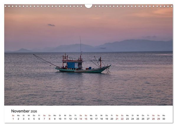 Produktbild: Die sch&ouml;nsten Inseln Thailands (Wandkalender 2026 DIN A3 quer), CALVENDO Monatskalender