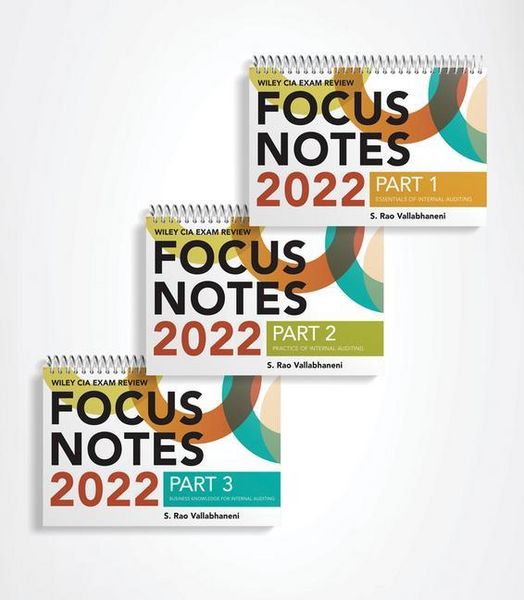 Produktbild: Wiley CIA 2022 Focus Notes - Complete Set