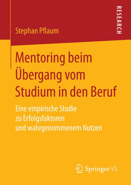 Produktbild: Mentoring beim &Uuml;bergang vom Studium in den Beruf