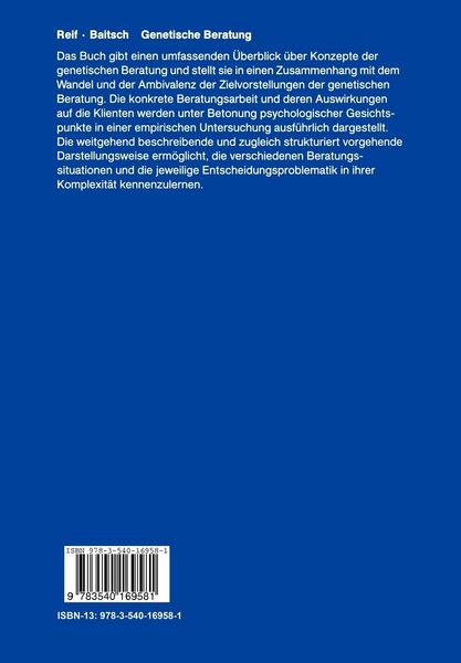 Produktbild: Genetische Beratung
